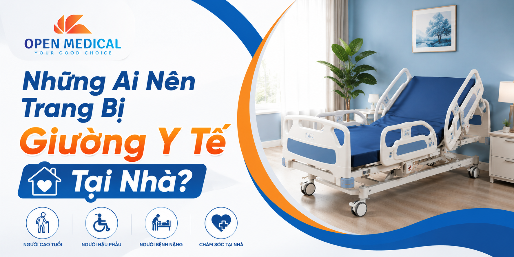 Những Ai Nên Trang Bị Giường Y Tế Tại Nhà?
